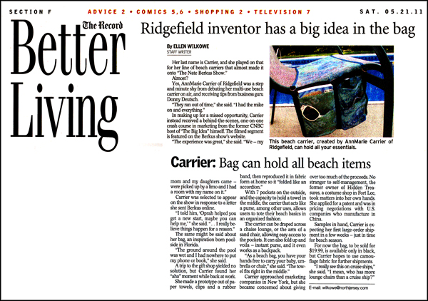 Bergen Record Carrier Interview